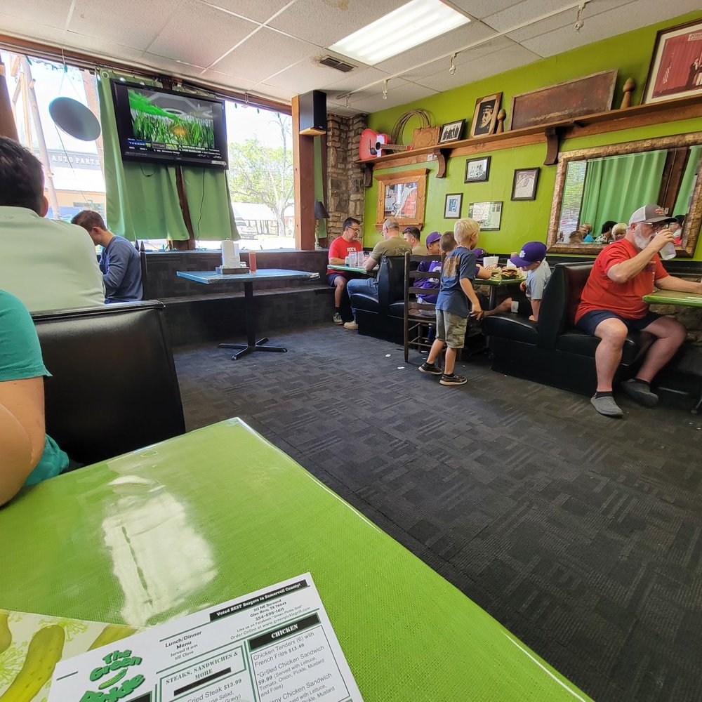 Green Pickle Grill - Inside - Burgers Near Me - Glen Rose, Texas