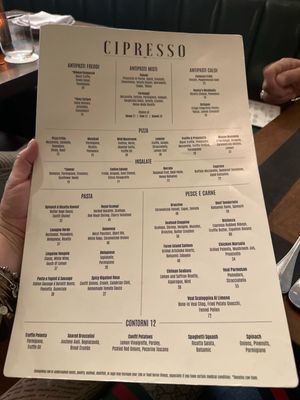 Menu photo 3 Cipresso Hollywood, FL