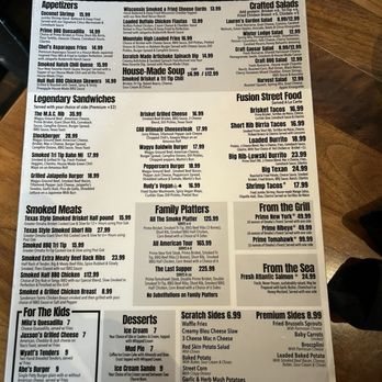 Craft by Smoke & Fire - Pasadena - Menu - Barbeque Near Me - Pasadena, California