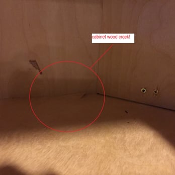 FGY Stone & Cabinet - did I mentioned that watch for cracked wood after they installed the cabinets? - Flooring Near Me - Hayward, California