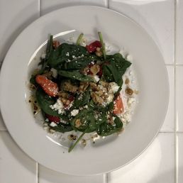 Simple Salad with Strawberries