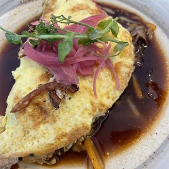 Lucille's - Oxtail Omelette - New American Near Me - Houston, Texas