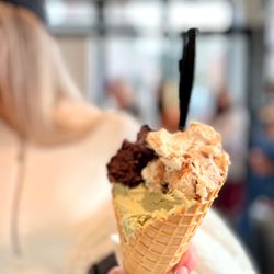 GIO Gelati - San Francisco - Pistachio Bacio Stracciatella