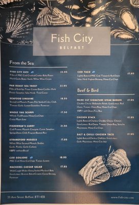 Menu photo 3 Fish City Belfast, BFS Menu photo 3 Fish City Belfast, BFS