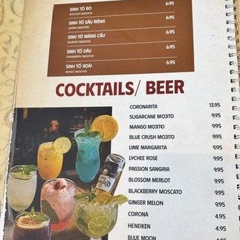 Saigon Kitchen - Drink Menu - Vietnamese Near Me - San Jose, California Saigon Kitchen - Drink Menu - Vietnamese Near Me - San Jose, California