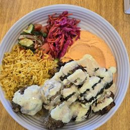 Beef kofta bowl, good
