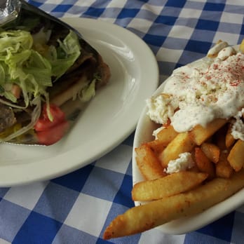 Yappy Greek - A Yappy Large Gyro & Greek Fries... - Greek Near Me - Columbus, Ohio Yappy Greek - A Yappy Large Gyro & Greek Fries... - Greek Near Me - Columbus, Ohio