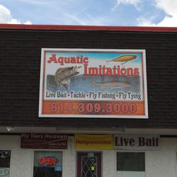 Aquatic Imitations - Look for our sign