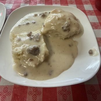 Lynn's Freedom Cafe - Half order of biscuits and gravy. - Coffee & Tea Near Me - Hamilton, Ohio
