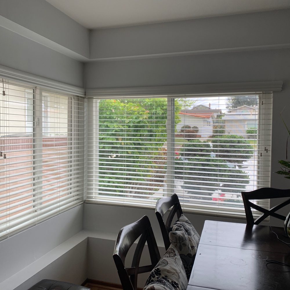 Shadows Design - These are the new blinds Matt and Leo installed in our dining area. Simple, yet elegant!! - Shades & Blinds Near Me Shadows Design - These are the new blinds Matt and Leo installed in our dining area. Simple, yet elegant!! - Shades & Blinds Near Me