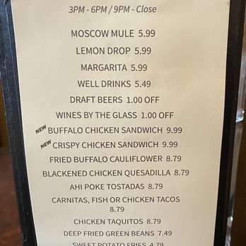 The Pour House - Happy hour menu - New American Near Me - Chico, California The Pour House - Happy hour menu - New American Near Me - Chico, California