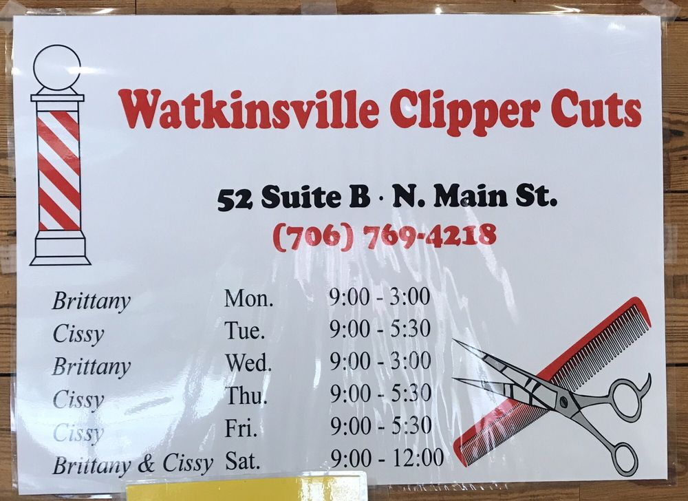 Walkinsville Clipper Cuts Logo