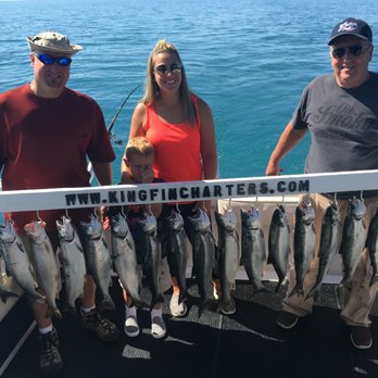 KingFin Charters - Great day out on the water! - Boat Charters Near Me - Waukegan, Illinois