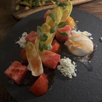Watertable - Tomato and Burrata Salad - New American Near Me - Huntington Beach, California