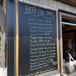 Farmhouse Brewing - Beers on tap... April 2025