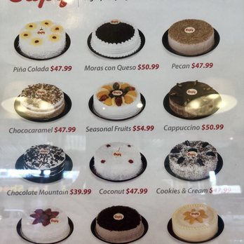 Capy - Cake menu - Desserts Near Me - Corona, New York