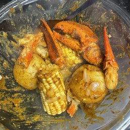 I made a homemade seafood boil with the seafood I bought and there is plenty in the freezer still. I made a homemade seafood boil with the seafood I bought and there is plenty in the freezer still.