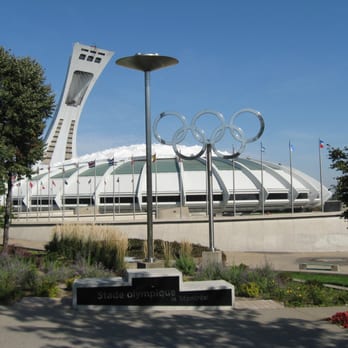 La Tour de Montréal - The amazing Inclined Tower with Montreal's Stadium in the foreground. 2 Metro stops at the Olympic Village make it easy to see. - Landmarks & Historical Buildings Near Me - Montreal, Quebec