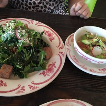 El Camino - Kale salad and fresh ceviche - Cocktail Bars Near Me - Delray Beach, Florida