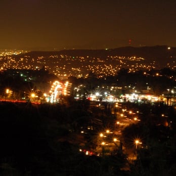Summitridge Park - San Gabriel Valley at night - Parks Near Me - Diamond Bar, California