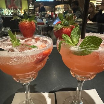 Uncle Julio's - Fresh Strawberry Hibiscus Margarita with Sugar Rim with Patrón Tequila - Mexican Near Me - Annapolis, Maryland Uncle Julio's - Fresh Strawberry Hibiscus Margarita with Sugar Rim with Patrón Tequila - Mexican Near Me - Annapolis, Maryland