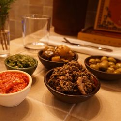 Louf - Condiments spread at louf