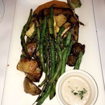 Oceano Bistro - Roasted seasonal veggies! - Seafood Near Me - Clayton, Missouri Oceano Bistro - Roasted seasonal veggies! - Seafood Near Me - Clayton, Missouri