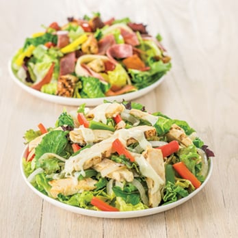 DiBella's Subs - two plates of salad - Delis Near Me - Solon, Ohio DiBella's Subs - two plates of salad - Delis Near Me - Solon, Ohio