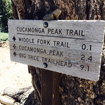 Cucamonga Peak - Hiking Near Me - Mount Baldy, California Cucamonga Peak - Hiking Near Me - Mount Baldy, California