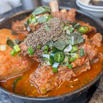 Ham Ji Park - Gamjatang... Doesn't taste the same, not as much depth of flavor - Korean Near Me - Los Angeles, California Ham Ji Park - Gamjatang... Doesn't taste the same, not as much depth of flavor - Korean Near Me - Los Angeles, California