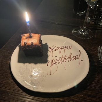 Bacchanalia - Birthday Cake - New American Near Me - Atlanta, Georgia