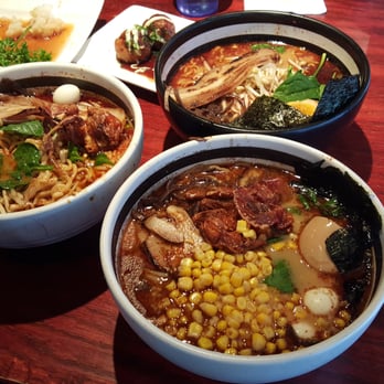 Ramen Parlor - 2 garlic lobster and 1 spicy pork - Ramen Near Me - San Mateo, California Ramen Parlor - 2 garlic lobster and 1 spicy pork - Ramen Near Me - San Mateo, California