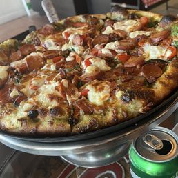 Maceos lp with Pepperoni