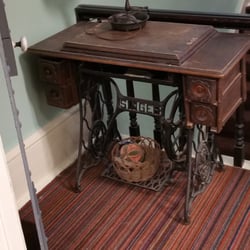Newton County Historical Society Museum - A treadle sewing machine
