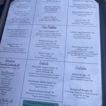 Sveta - Brunch menu - Modern European Near Me - New York, New York Sveta - Brunch menu - Modern European Near Me - New York, New York