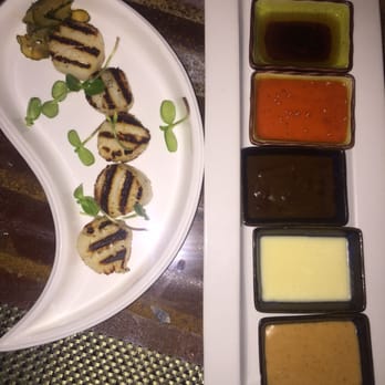 Siam Talay - Scallops with a dipping sauce spread. - Thai Near Me - Mountain Village, Colorado Siam Talay - Scallops with a dipping sauce spread. - Thai Near Me - Mountain Village, Colorado
