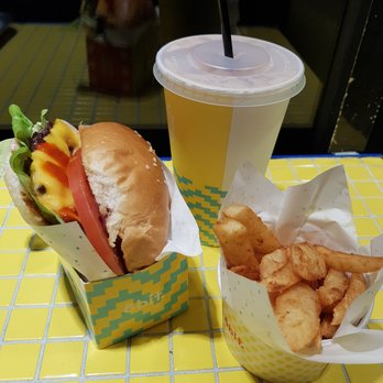 8Bit - After Burner burger, chips and nutella shake - Burgers Near Me - Melbourne, VIC 8Bit - After Burner burger, chips and nutella shake - Burgers Near Me - Melbourne, VIC