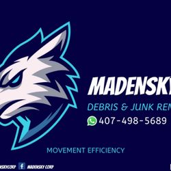 Madensky - Debris & junk removal
Call us to get a quote
Central Florida area
