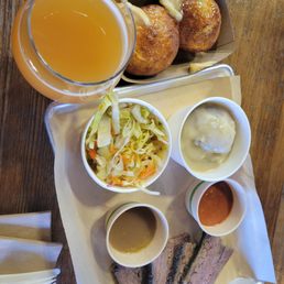 Brisket, cornbread, paradise found Brisket, cornbread, paradise found