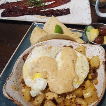 First Watch - Elote Nexican Street Corn Hash. $10.49 2 cage free eggs a top seasoned potatoes, house roasted summer sweet corn, chorizo. - Breakfast & Brunch Near Me - Smyrna, Georgia First Watch - Elote Nexican Street Corn Hash. $10.49 2 cage free eggs a top seasoned potatoes, house roasted summer sweet corn, chorizo. - Breakfast & Brunch Near Me - Smyrna, Georgia