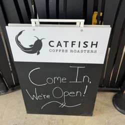 The Glass Cafe - How cute is that - Catfish!!!