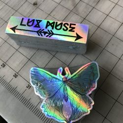 Crow Customs - Holographic Vinyl stickers
