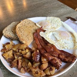 Eggs and bacon Eggs and bacon