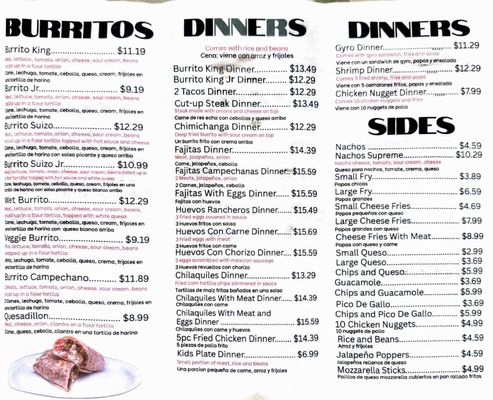 Menu photo 2 Burrito Joint Indianapolis, IN