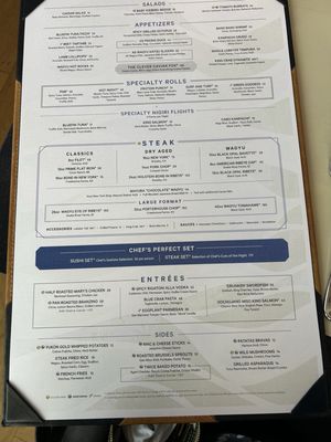 Menu photo 3 SET Steak & Sushi Newport Beach, CA Menu photo 3 SET Steak & Sushi Newport Beach, CA