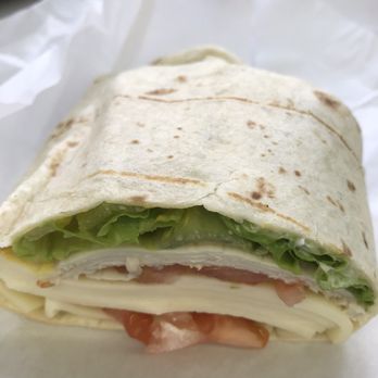 Cine' Cafe' - Turkey Wrap Mainly Cheese - Coffee & Tea Near Me - San Diego, California