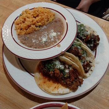 Sin Fronteras Tacos - Triple taco plate - Mexican Near Me - Las Vegas, Nevada