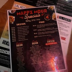 Native Grill & Wings - Happy Hour menu