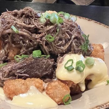 M.J. O'Connor's Seaport - Short rib poutine - American Near Me - Boston, Massachusetts M.J. O'Connor's Seaport - Short rib poutine - American Near Me - Boston, Massachusetts