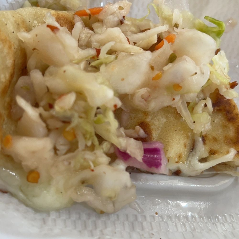Cheese pupusa Cheese pupusa